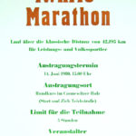 01 Plakat IV KMU Marathon