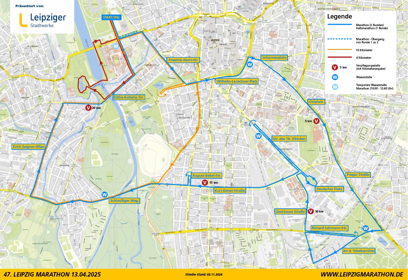 Streckenpläne 2025