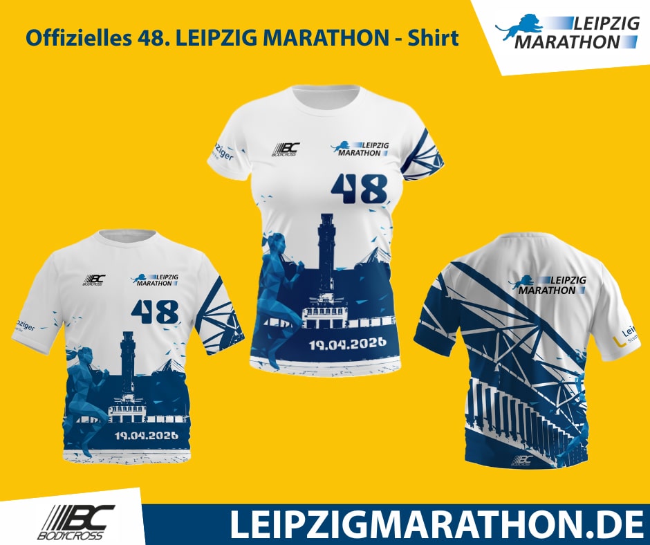 T-Shirt Leipzig Marathon 2026