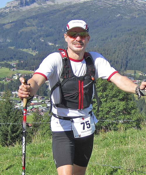 Hans-Albert Müller auf einem Berg