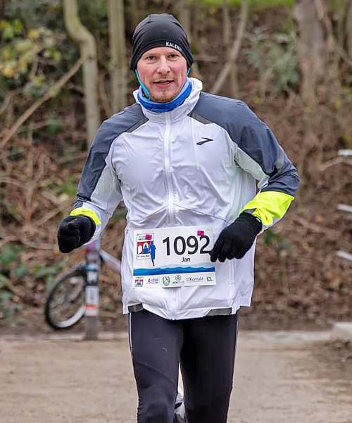 Jan Müller beim Laufen