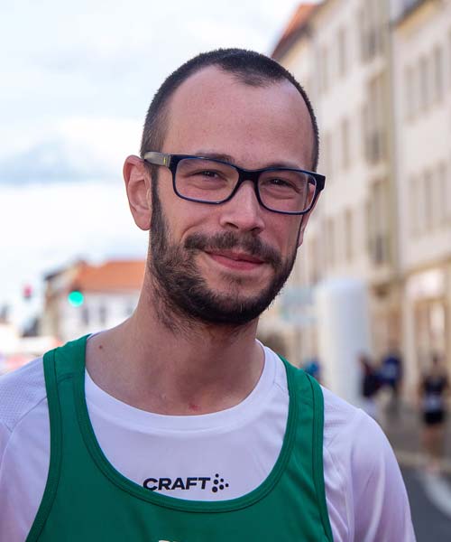 Kevin Richter beim Laufen