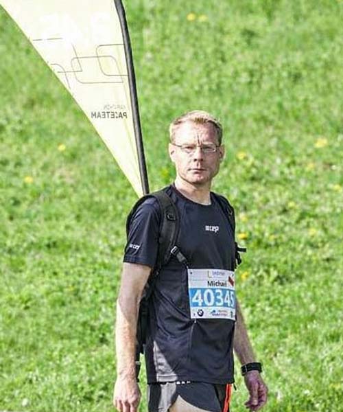 Michael Schwoch beim Laufen