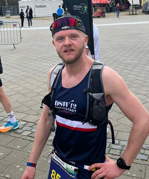 Niklas Réme beim Laufen