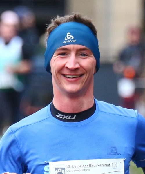 David Münch beim Laufen